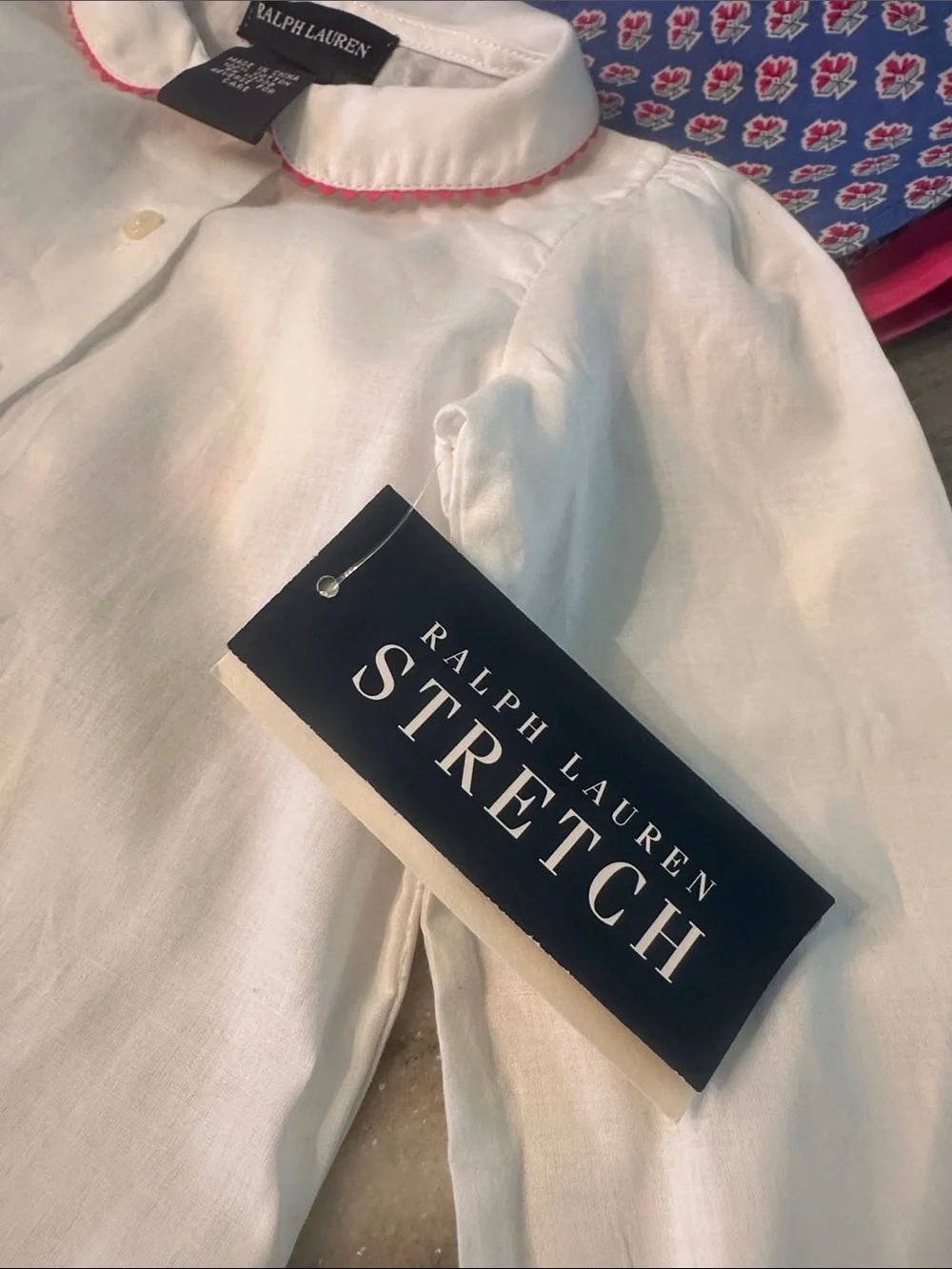 NWT RALPH LAUREN GIRL’S JUMPER AND BLOUSE SET -